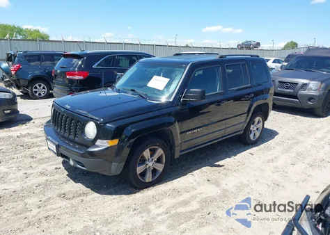 2014 Jeep Patriot Latitude z USA, uszkodzony, nr VIN 1C4NJRFBXED846569